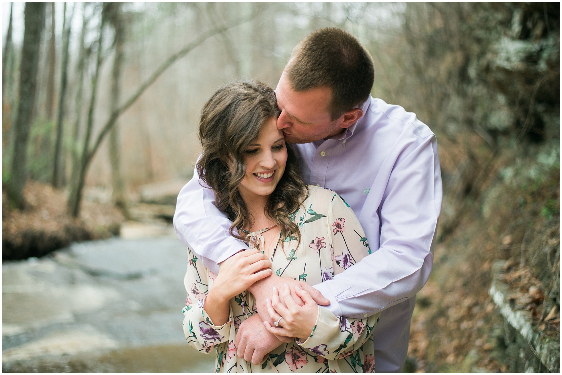 Emily & Dylan | Creek and Field Engagement Session | Birmingham, AL