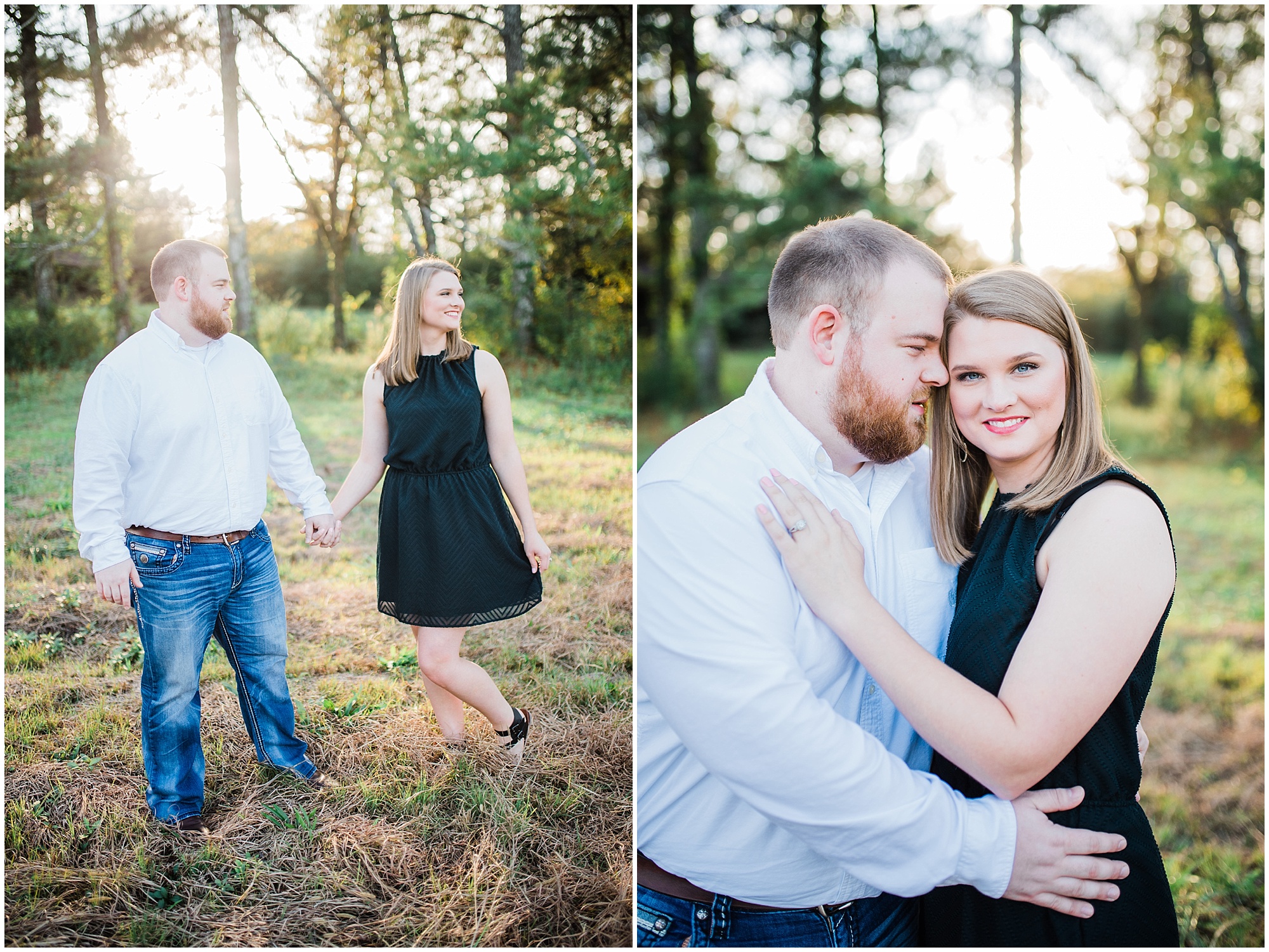 Alissa and Chris || Wedding Photographer || Engagement Session || Harpersville, AL